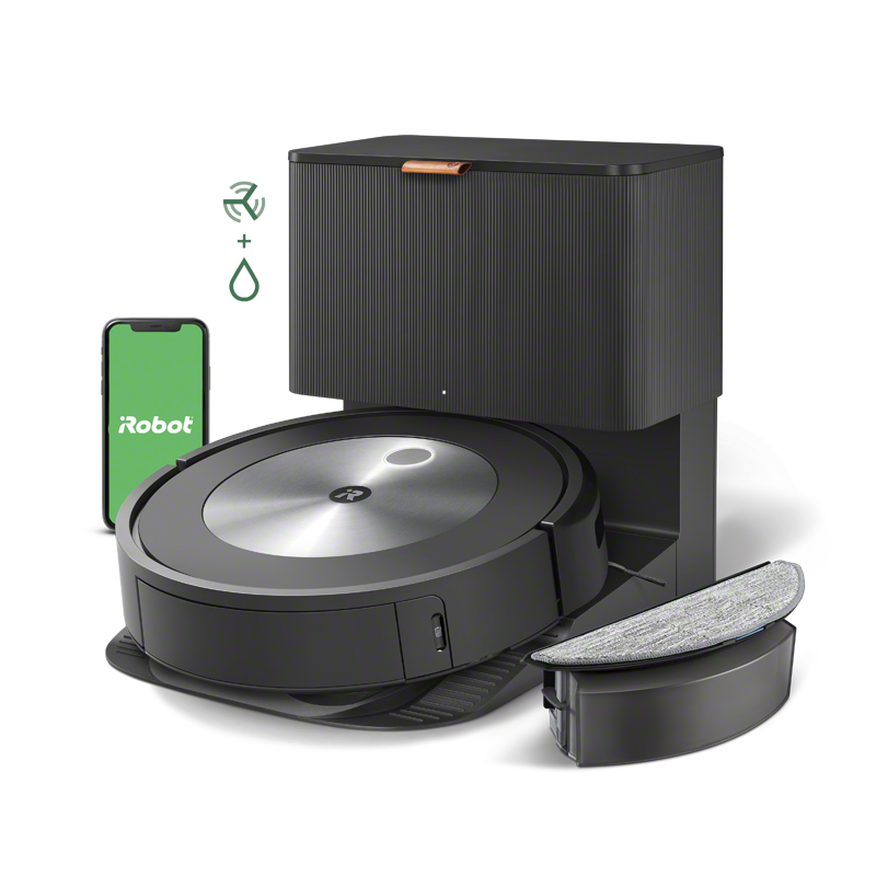 Roomba Combo® j5+ robottolmuimeja põrandapesufunktsiooniga