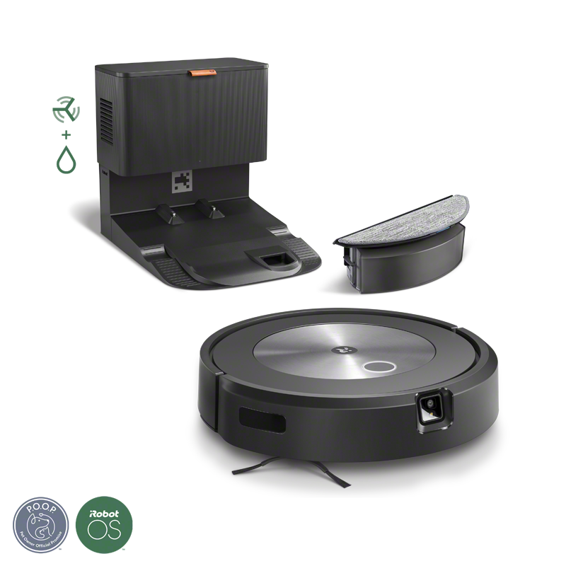 Roomba Combo® j5+ robottolmuimeja põrandapesufunktsiooniga
