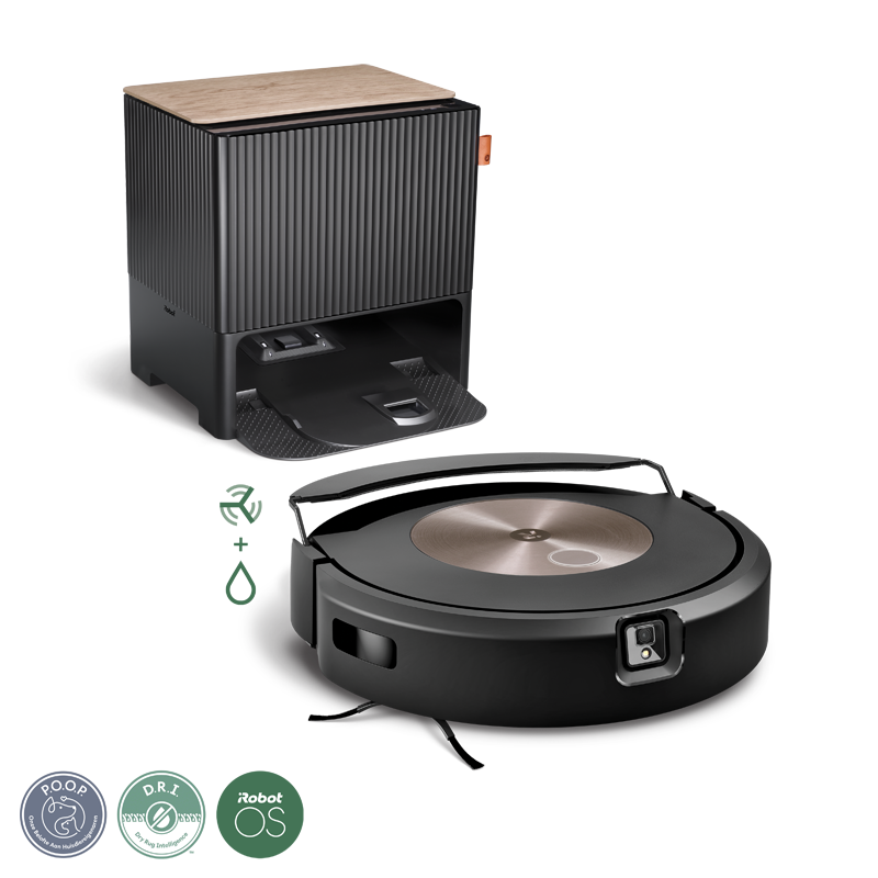 Roomba Combo® j9+ robottolmuimeja põrandapesufunktsiooniga