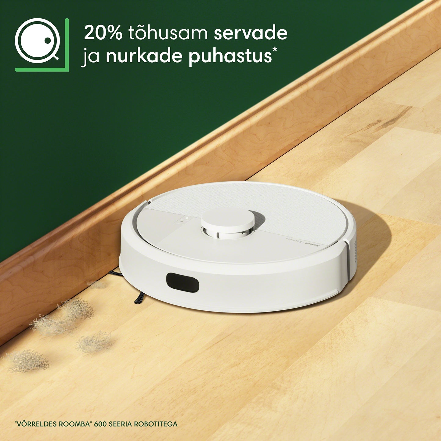 Roomba® 105 Combo robottolmuimeja + AutoEmpty™ dokk