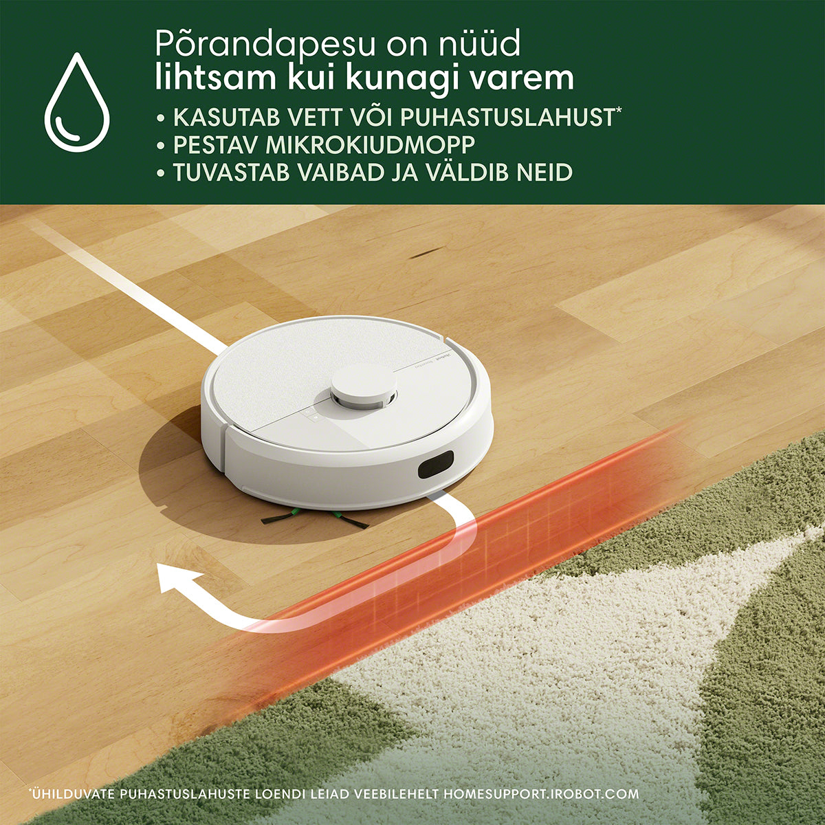 Roomba® 105 Combo robottolmuimeja + AutoEmpty™ dokk