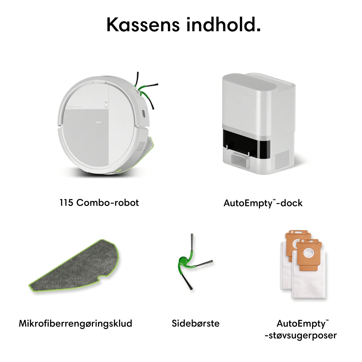 Roomba® 115 Combo robot + AutoEmpty™ dokk