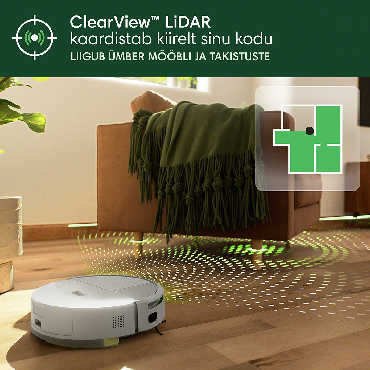 Roomba® 205 DustCompactor™ Combo robottolmuimejad