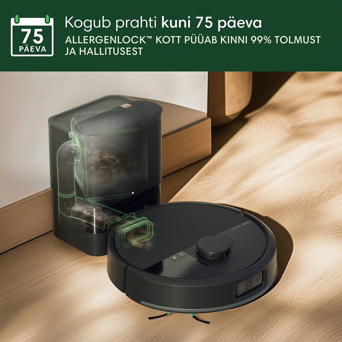 Roomba® Max 705 Vac Robot + AutoEmpty™-dokk