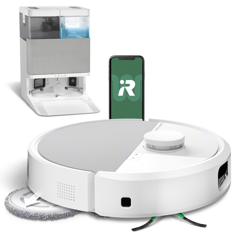 Roomba® Plus 505 Combo robottolmuimeja + AutoWash™ dokk