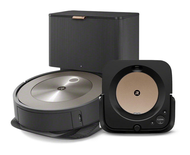 Roomba® j9+ & Braava jet® m6, must, komplekt