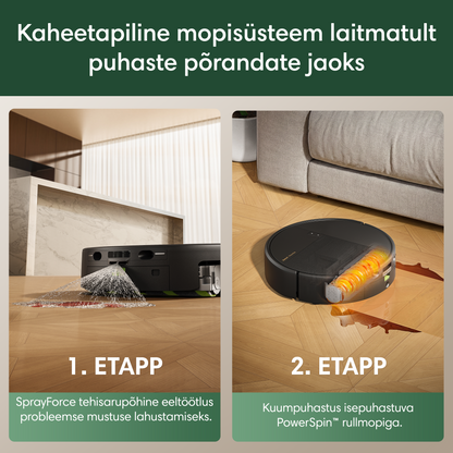 Roomba® Plus 675 Combo + AutoWash™-i dokk