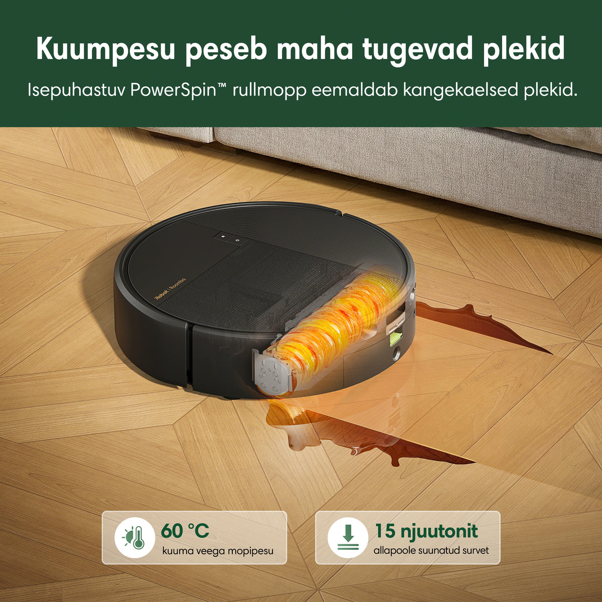 Roomba® Plus 675 Combo + AutoWash™-i dokk