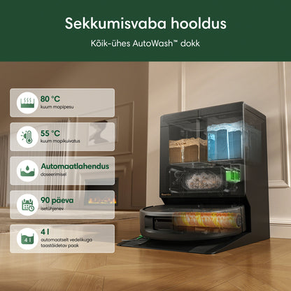 Roomba® Plus 675 Combo + AutoWash™-i dokk