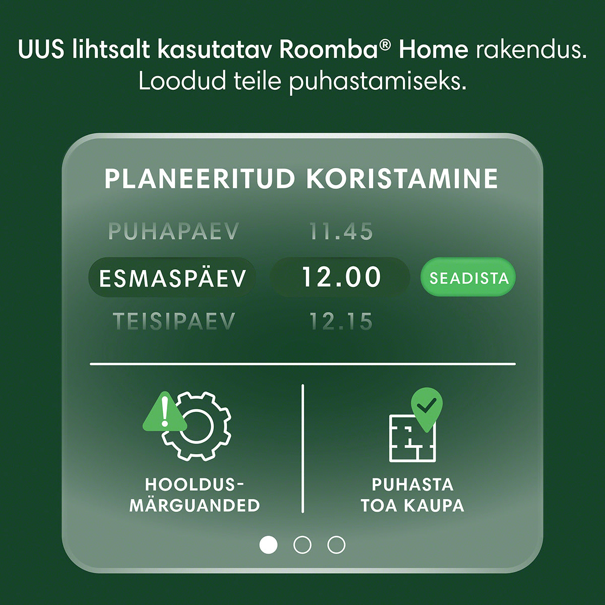 Roomba® 205 DustCompactor™ Combo robottolmuimejad