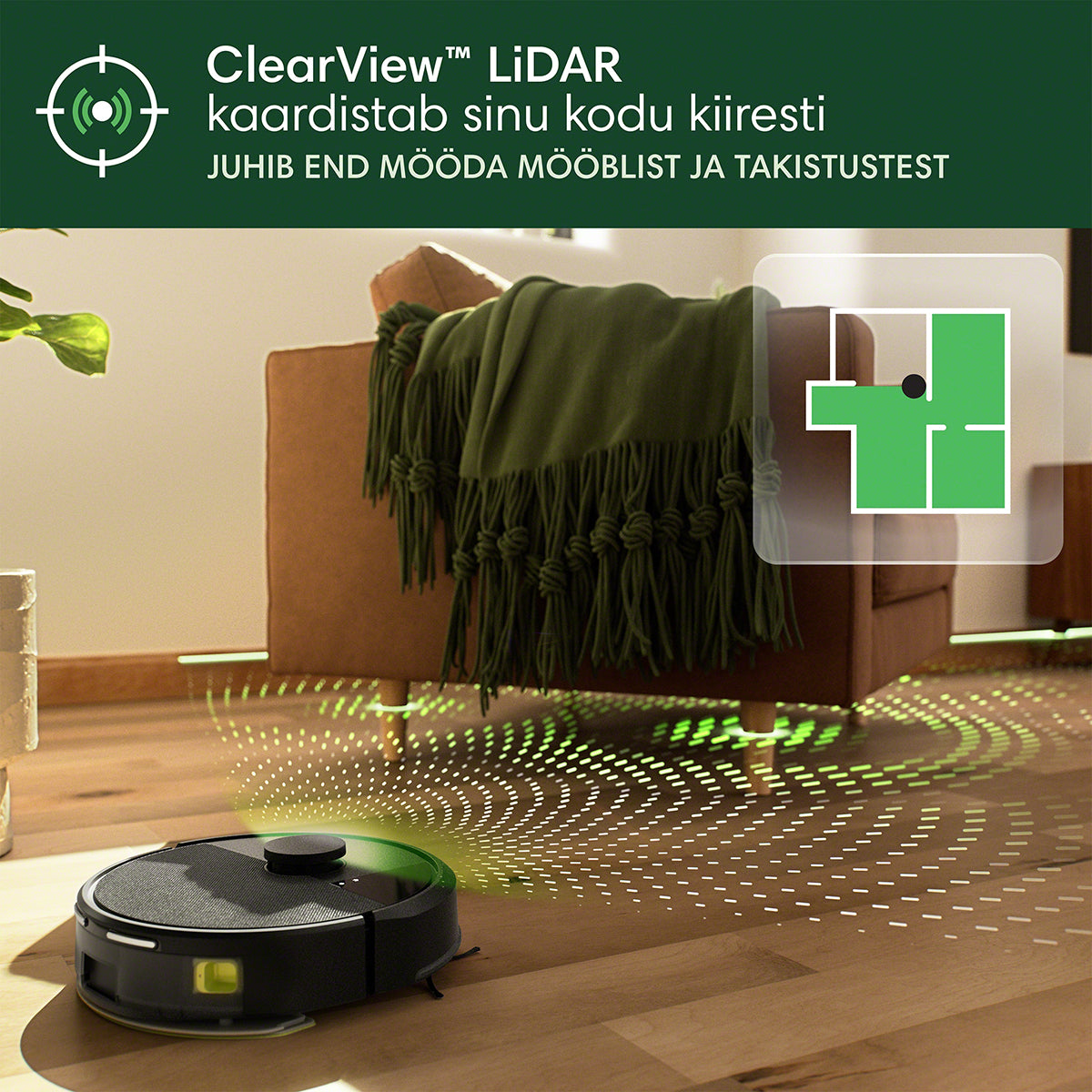 Roomba® 105 Combo robotttolmuimeja