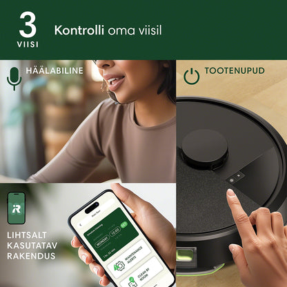 Roomba® 105 Combo robottolmuimeja + AutoEmpty™ dokk