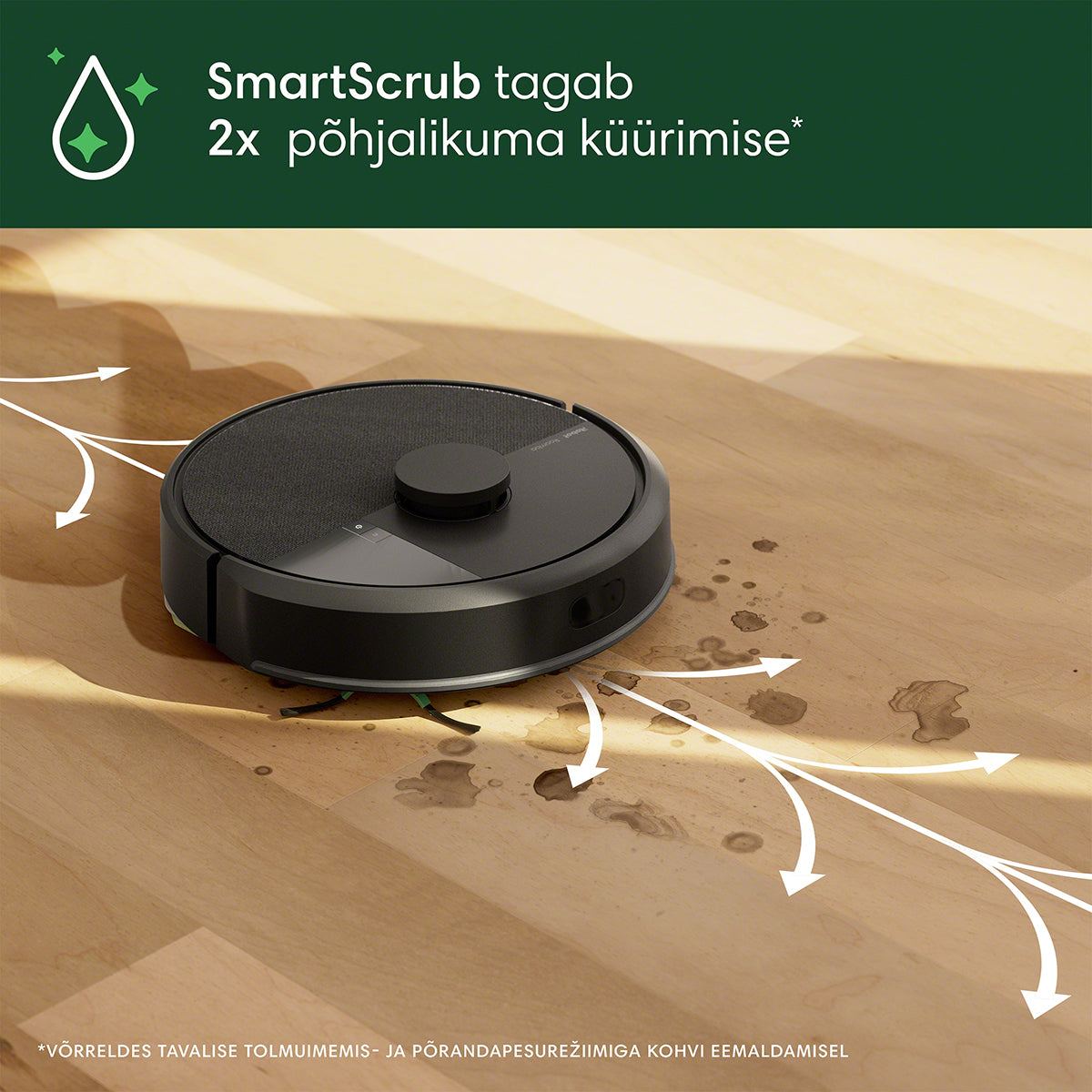 Roomba® 105 Combo robottolmuimeja + AutoEmpty™ dokk