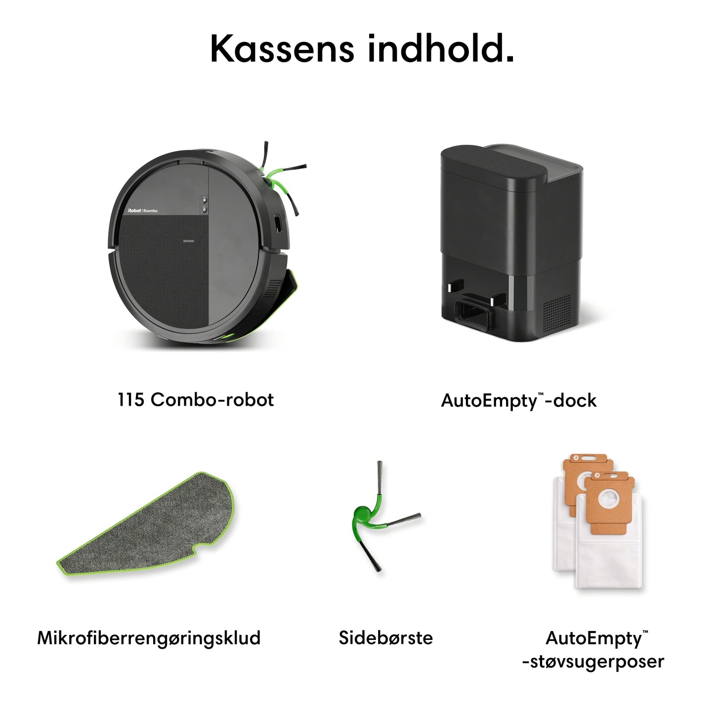 Roomba® 115 Combo robot + AutoEmpty™ dokk