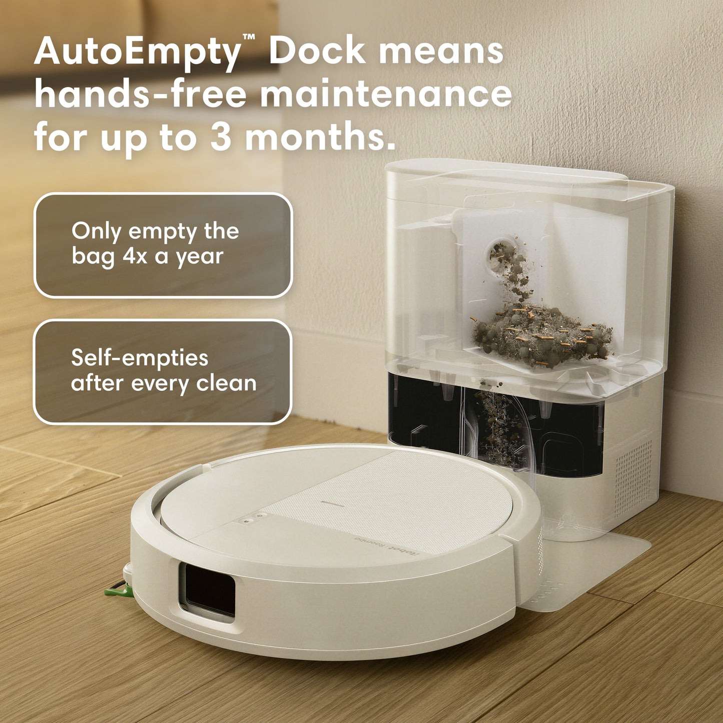 Roomba® 115 Combo robot + AutoEmpty™ dokk