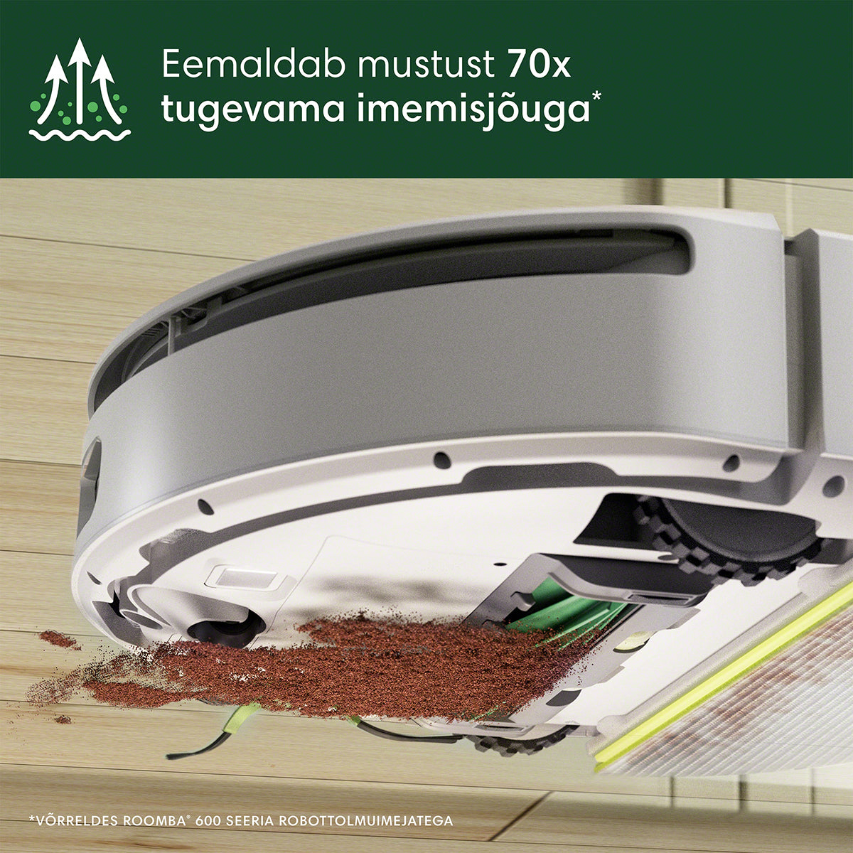 Roomba® 205 DustCompactor™ Combo robottolmuimejad