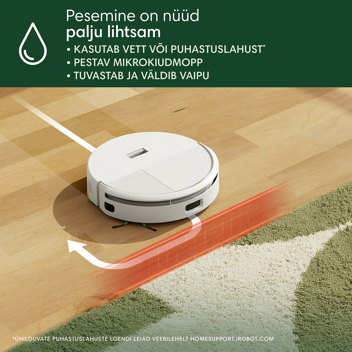 Roomba® 205 DustCompactor™ Combo robottolmuimejad