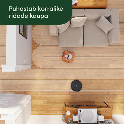 Roomba Combo® Essential must robottolmuimeja põrandapesufunktsiooniga