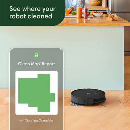 Roomba Combo® Essential must robottolmuimeja põrandapesufunktsiooniga