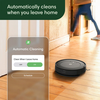Roomba Combo® Essential must robottolmuimeja põrandapesufunktsiooniga