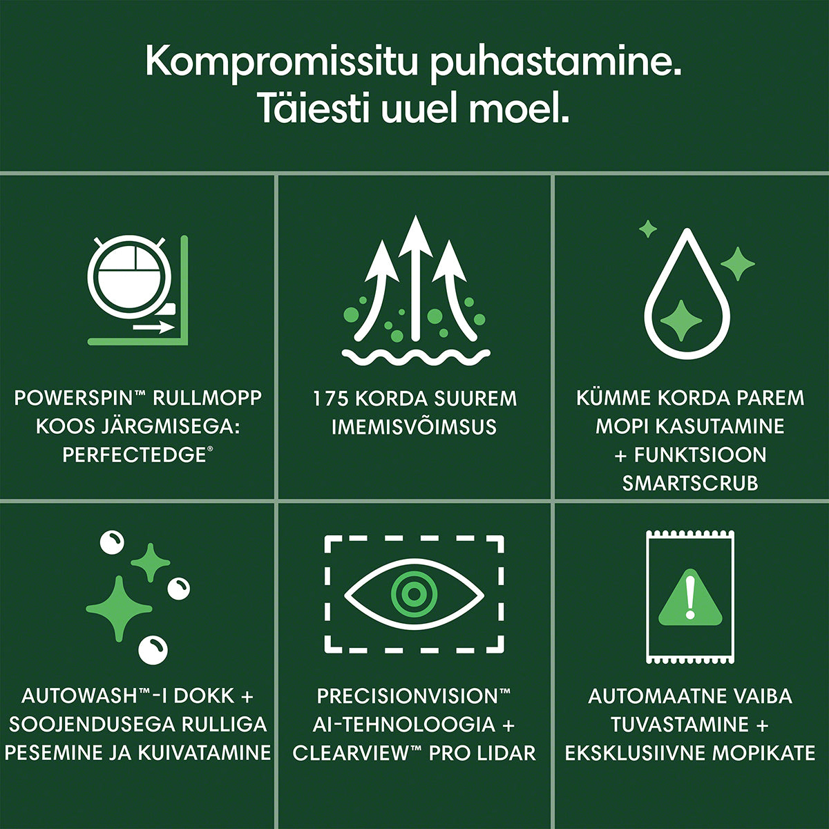 Roomba® Max 705 Combo Robot + AutoWash™ dokk