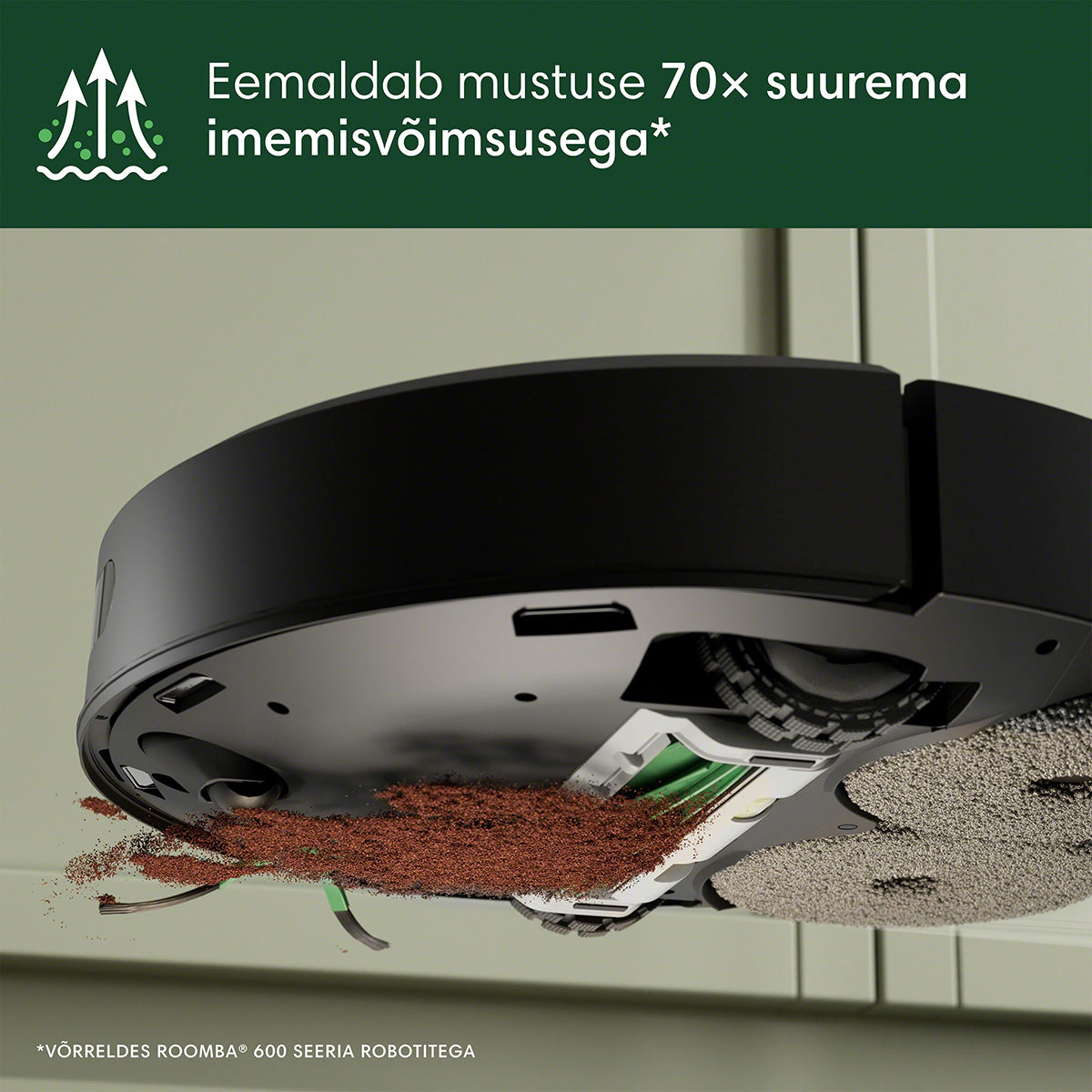 Roomba Combo® 405+ robottolmuimeja