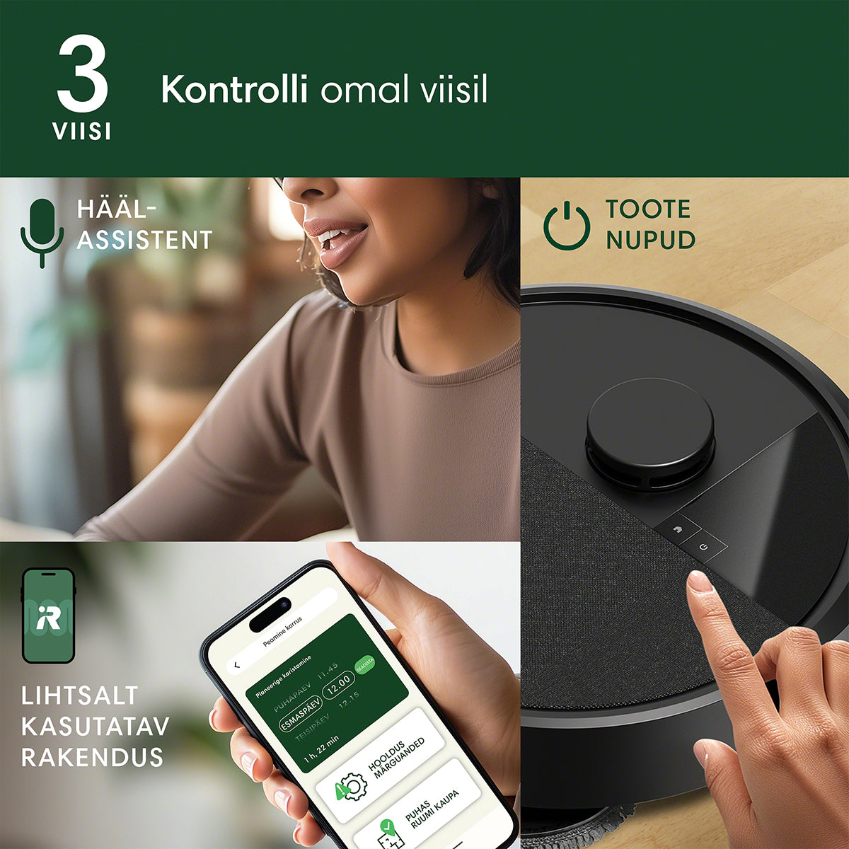 Roomba Combo® 405+ robottolmuimeja