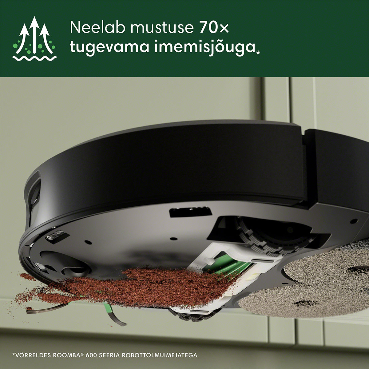 Roomba Combo® 505+ robottolmuimeja