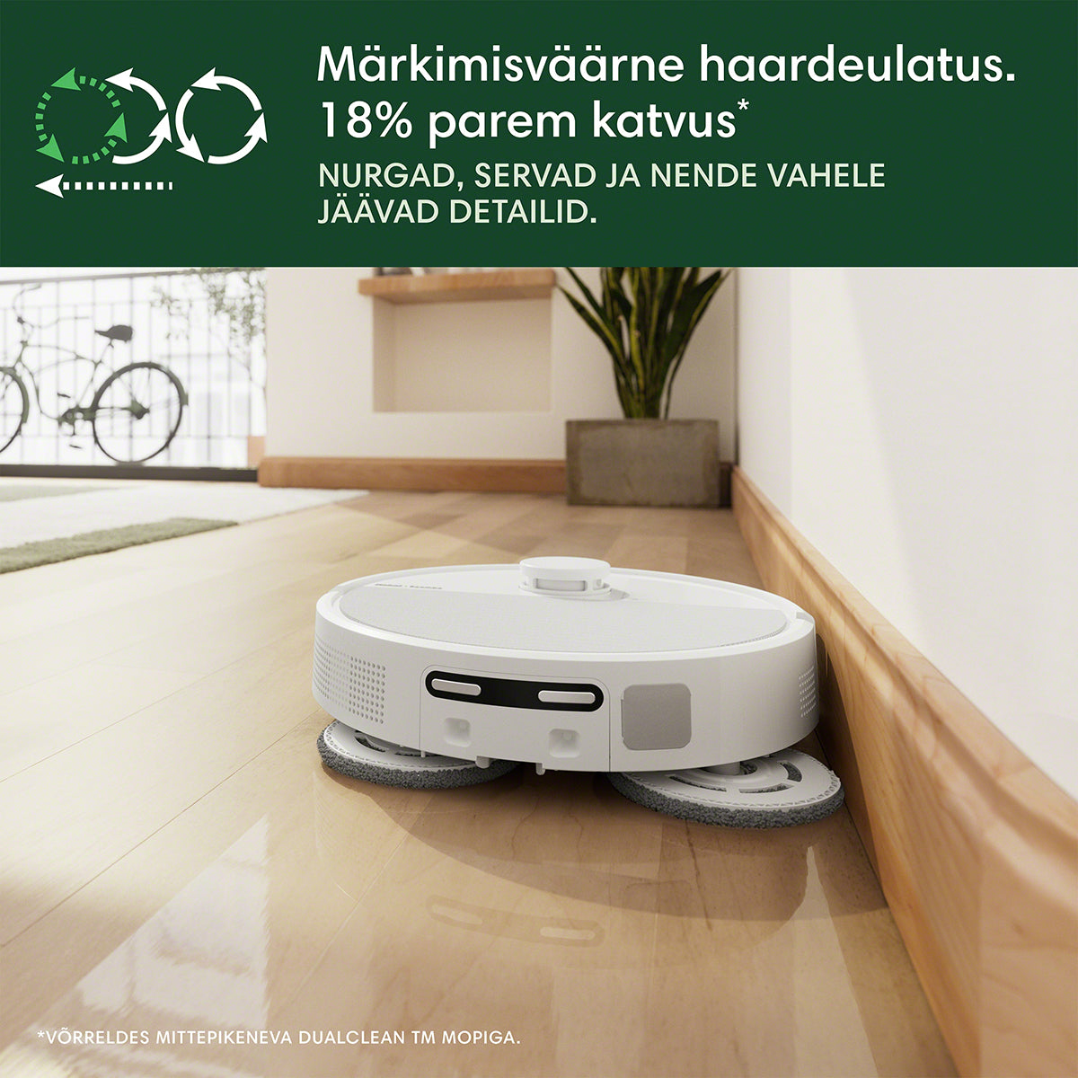 Roomba Combo® 505+ robottolmuimeja