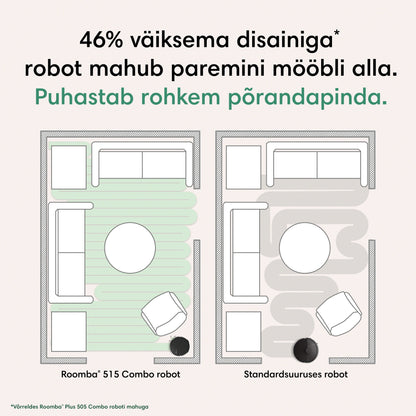 Roomba® Plus 515 Combo robots + AutoWash™ Dock