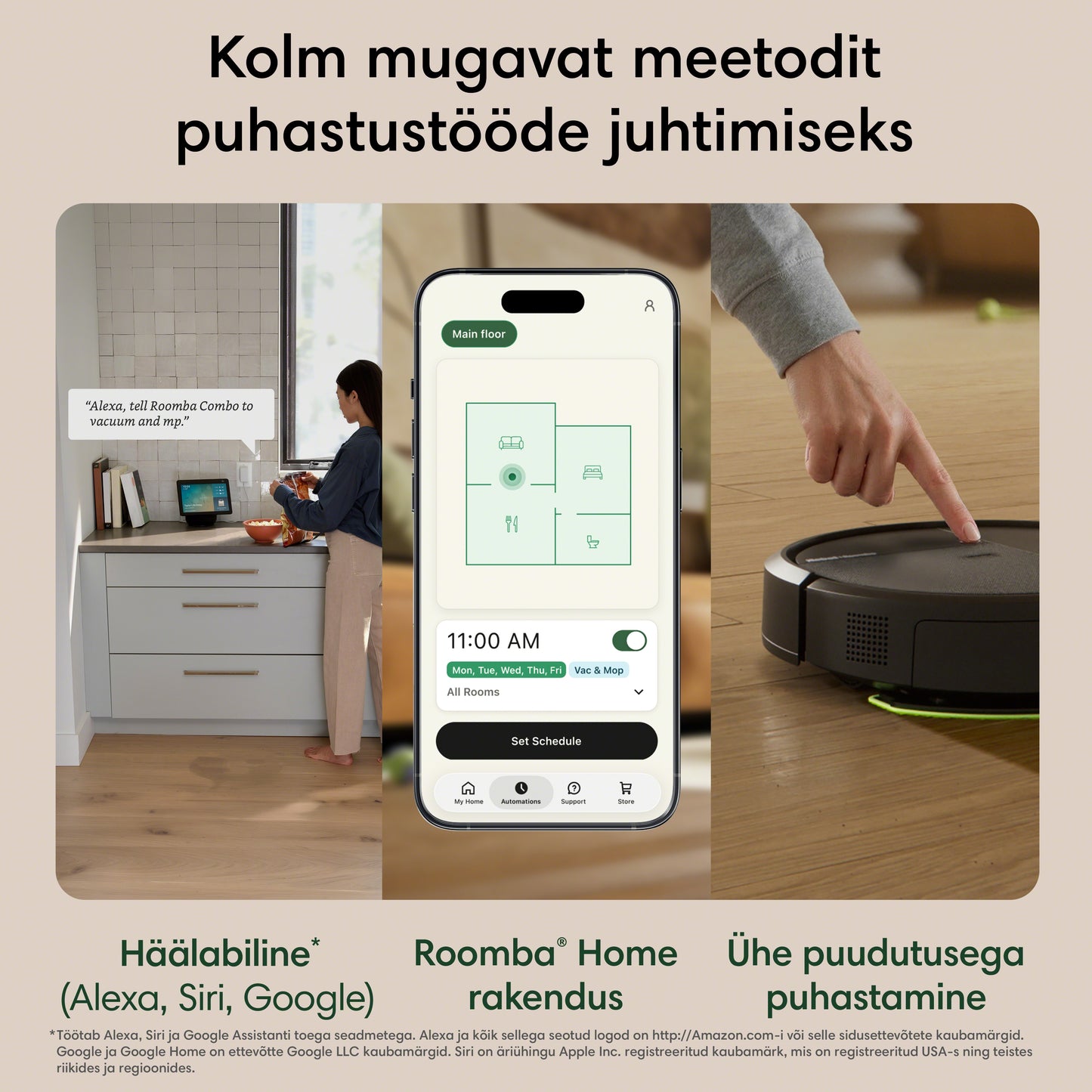 Roomba® Plus 515 Combo robots + AutoWash™ Dock