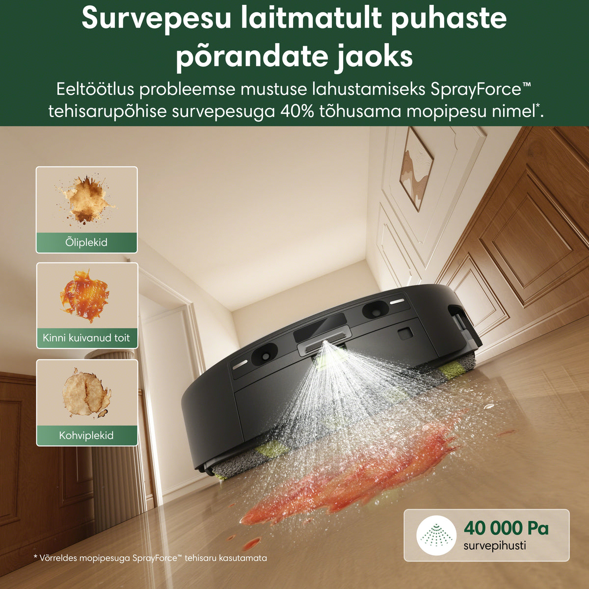 Roomba® Plus 615 Combo + Wash Only-dokk