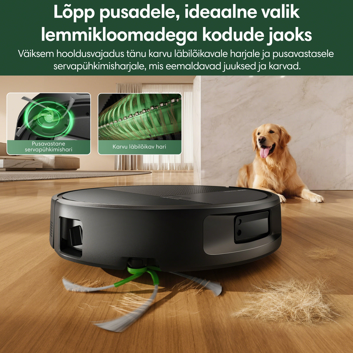 Roomba® Plus 615 Combo + Wash Only-dokk