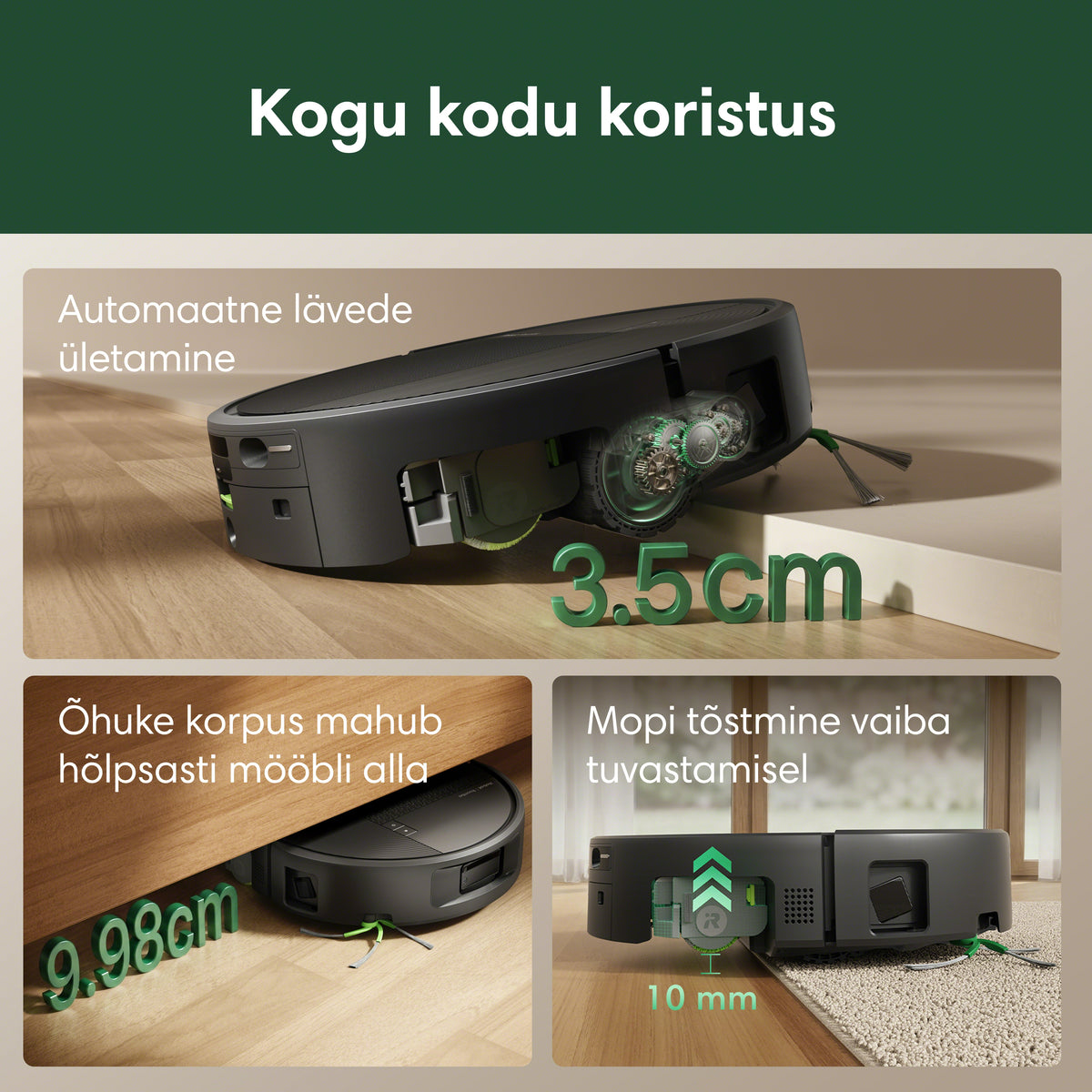 Roomba® Plus 615 Combo + Wash Only-dokk