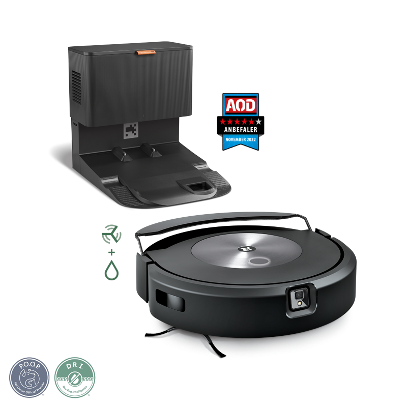 Roomba Combo® j7+ robottolmuimeja põrandapesufunktsiooniga