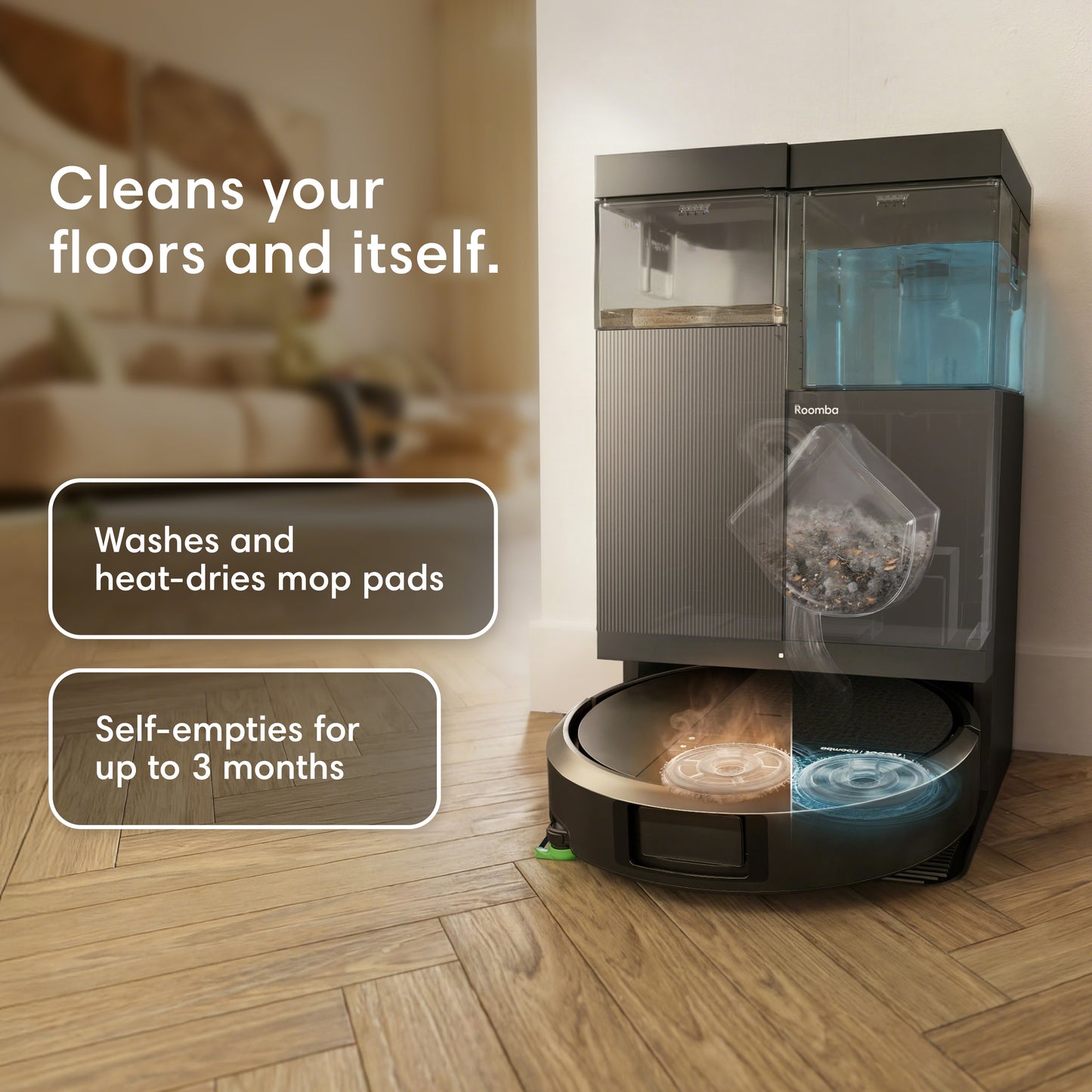 Roomba® 415 Combo robots + AutoWash™ Dock