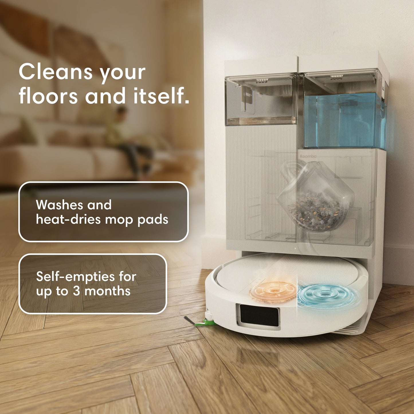 Roomba® 415 Combo robots + AutoWash™ Dock